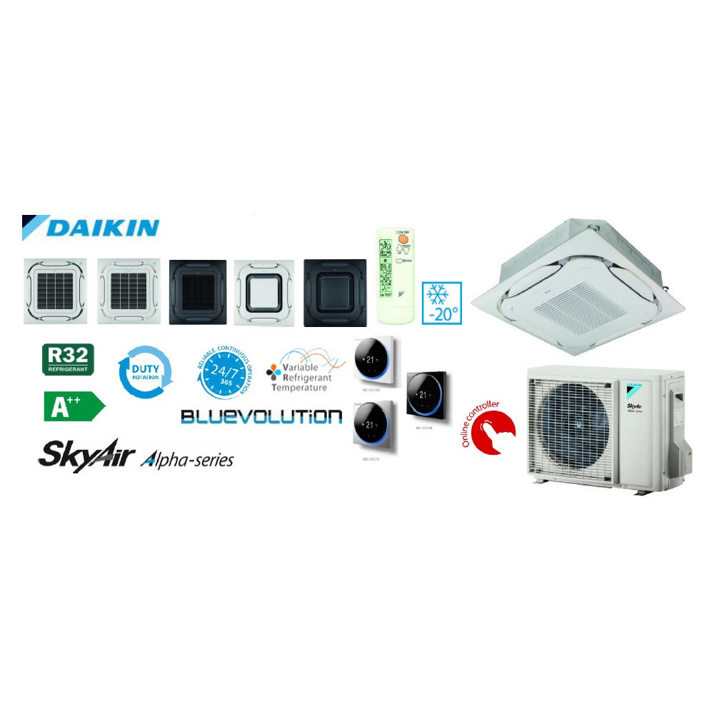 Lubinis oro kondicionierius Daikin SkyAir FCAG-B 3.5/4 kW