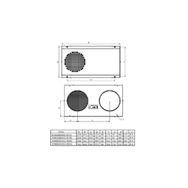 Lauko grotelės COMBI GRID d200 mm juodos sp.