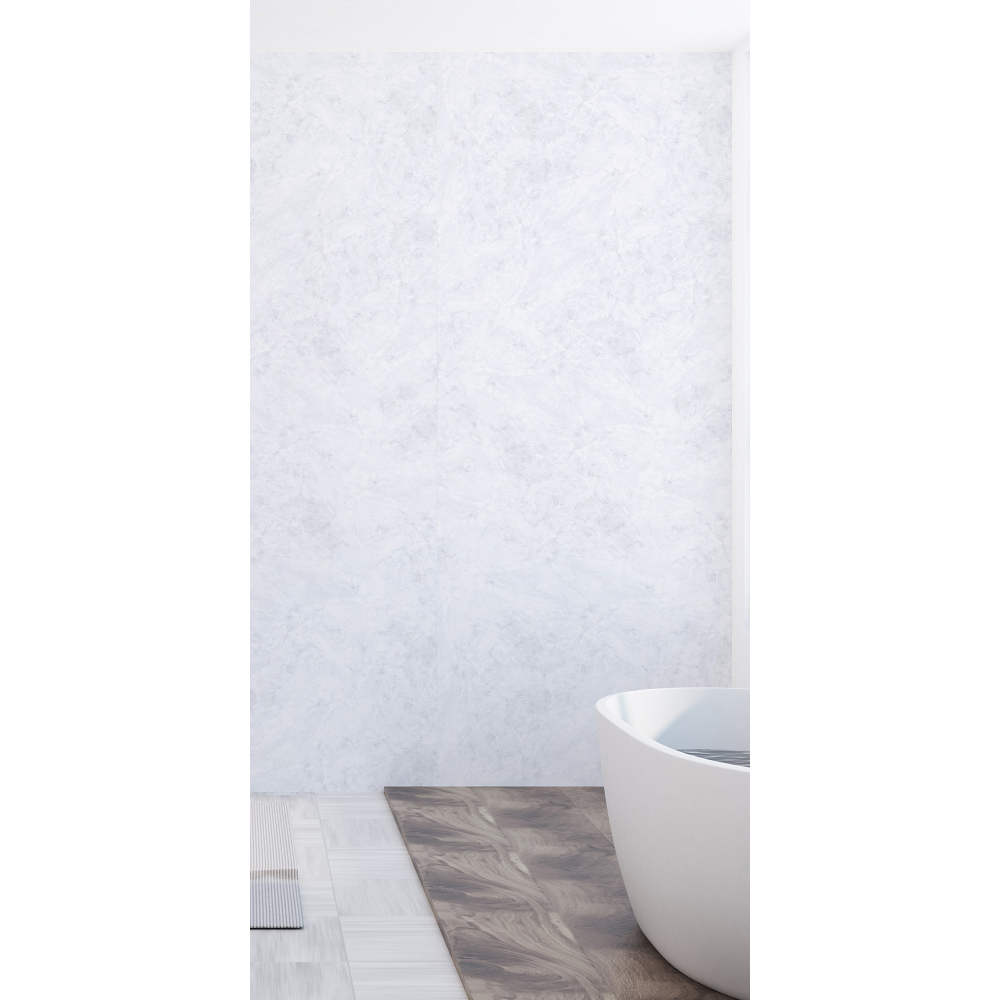 VIPANEL plokštė 1000*2100*3mm MARBLE WHITE spalva