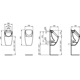 Pisuaras Ideal Standart Connect Home