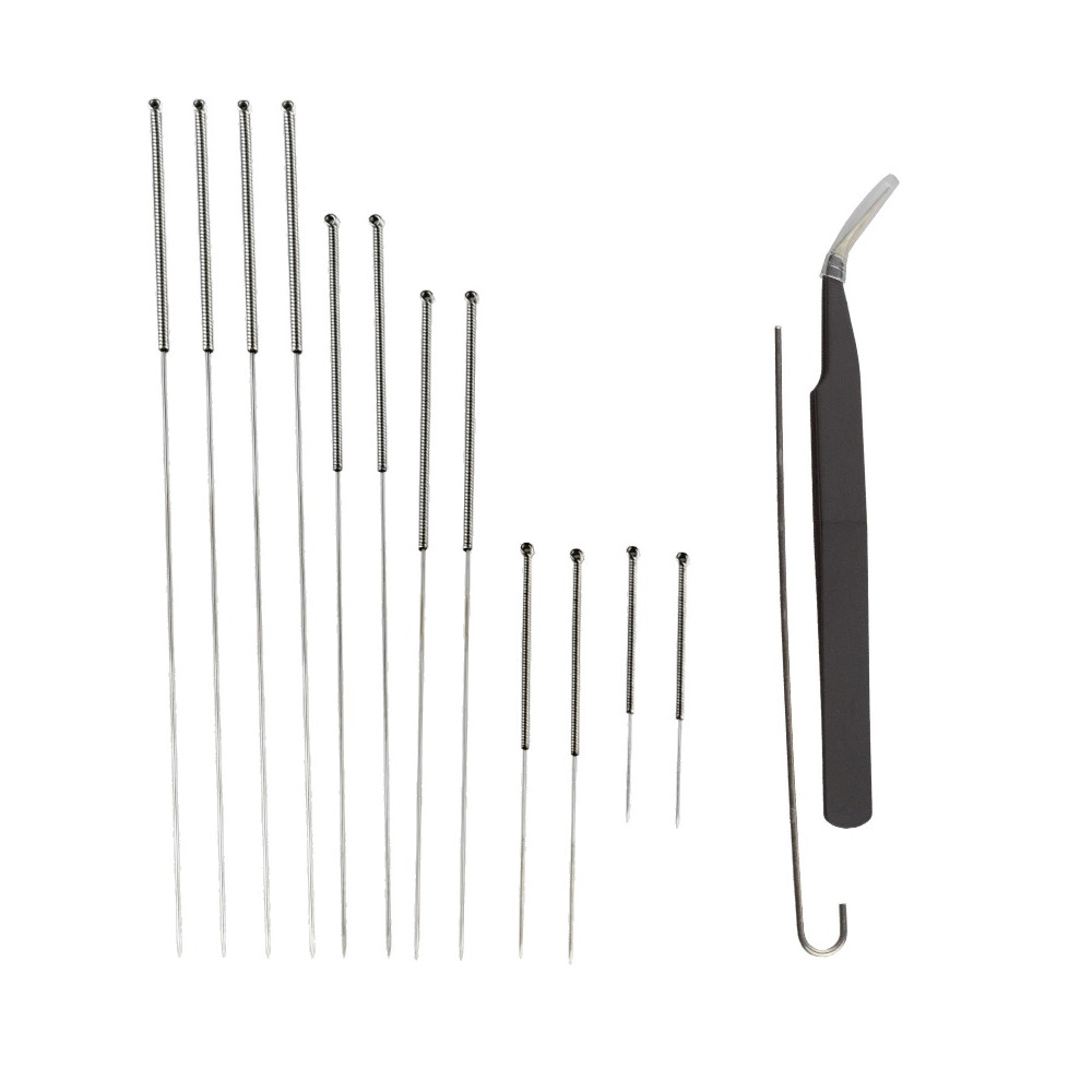 Adatų komplektas 12vnt 3D spausdintuvo purkštuko valymui, su pincetu PrimaCreator