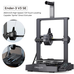 3D spausdintuvas CREALITY Ender-3V3 SE 220x220x250mm nozzle 260℃, padas ≤100℃