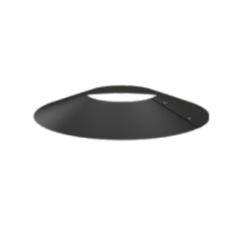 Dekoratyvinis kūginis žiedas NP d. 150/ 300, h-80mm (juoda struktūrinė sp.)