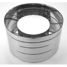 Kibirkščių gaudiklis - deflektorius NP (juoda struktūrinė sp.) d.200