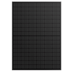 Saulės modulis Leapton 450W Full black, Dual Glass Bifacial LP182*210-M-48-NB