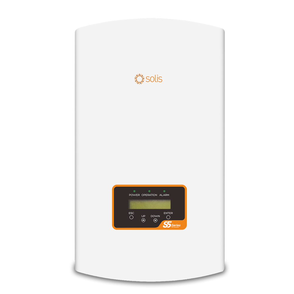 Inverteris Solis S5 6 kW trifazis, du MPP žiedai, 97,7% efektyvumas