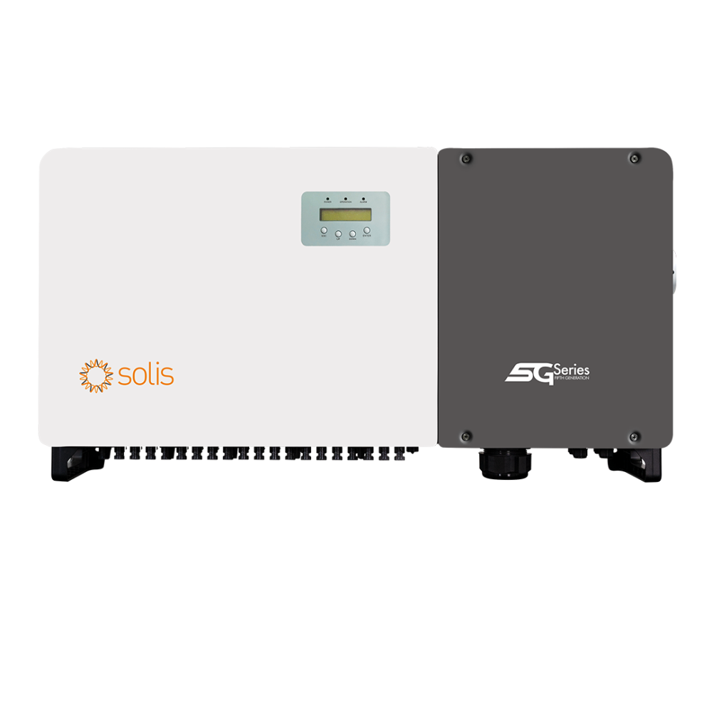 Inverteris Solis 100 kW trifazis, aštuoni MPP žiedų, 98,3% efektyvumas