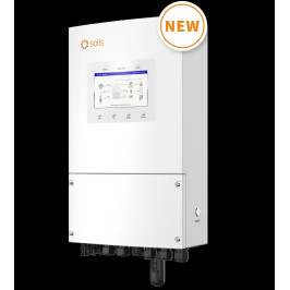 Hibridinis inverteris Solis S6-EH1P8K-L-PLUS 8 kW vienfazis, 2 MPPT, DC, LV baterijoms