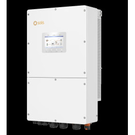 Hibridinis inverteris Solis S6-EH3P30K-H 30 kW trifazis, 3 MPPT, DC, HV baterijoms