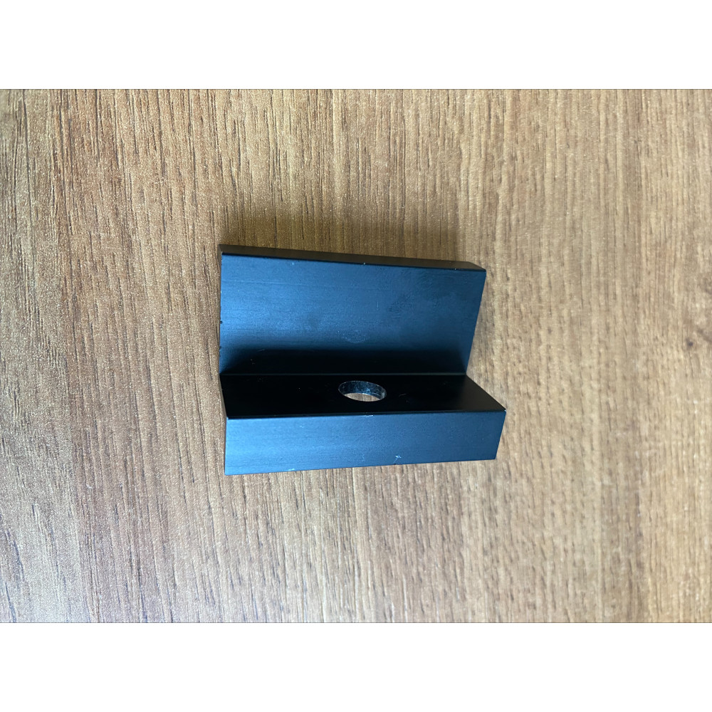 Galinis modulio laikiklis, juodas (mod. rėmo aukštis 30 mm)