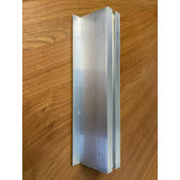 Minirail trapecinei stogo dangai su EPDM juosta (h - 7 cm l - 33,0 cm)