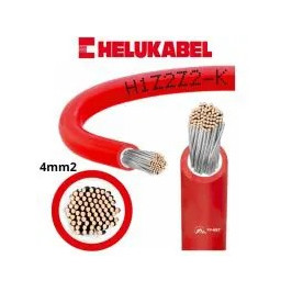 Solar kabelis MG WIRES EN 50618 4,00 mm2 Q H1Z2Z2-K 100 metrų raudonas