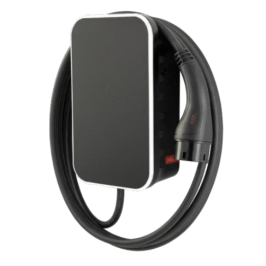 EV krovimo stotelė VOOL 22 kW Matte black su DLM funkcija