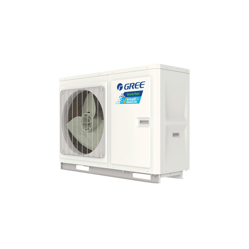 Šilumos siurblys oras/ vanduo Gree Versati IV monoblokas 12/ 11.10 kW R32 trifazis