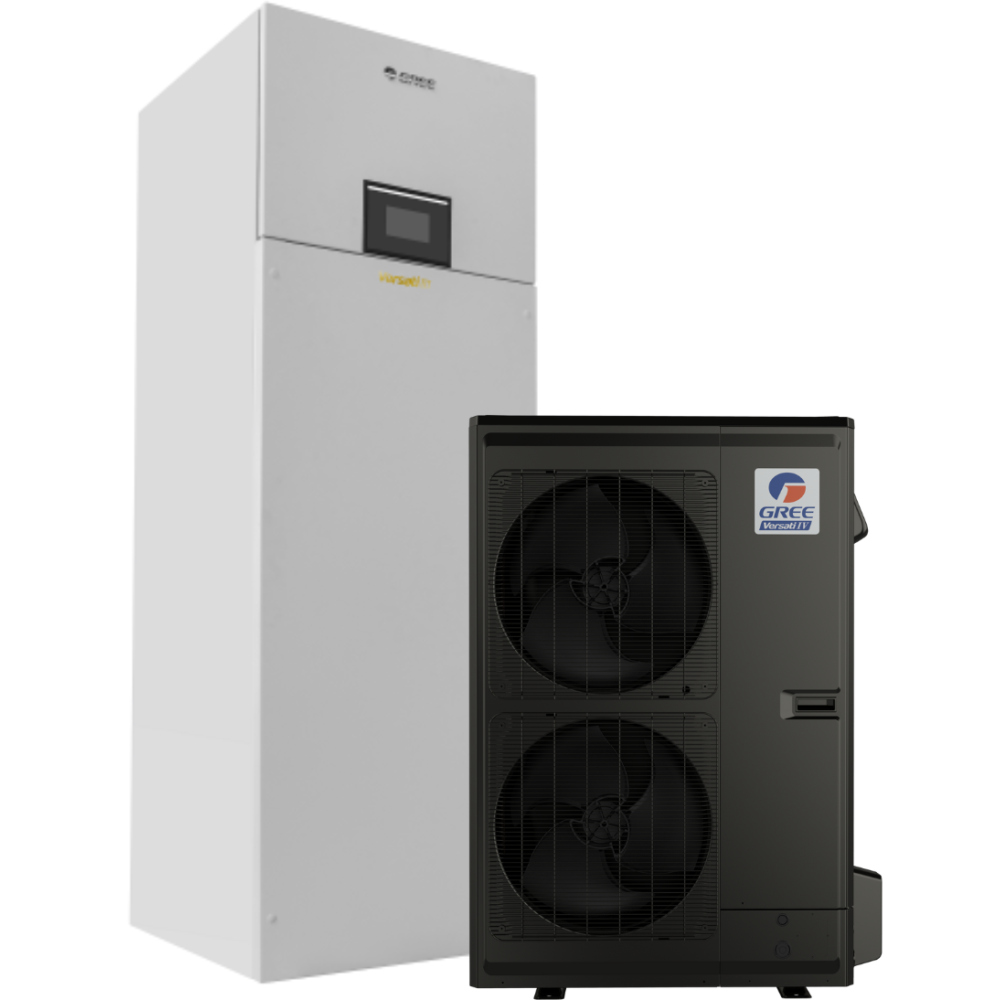 Šilumos siurblys oras/ vanduo Gree Versati IV DUO 15,5/ 13,0kW