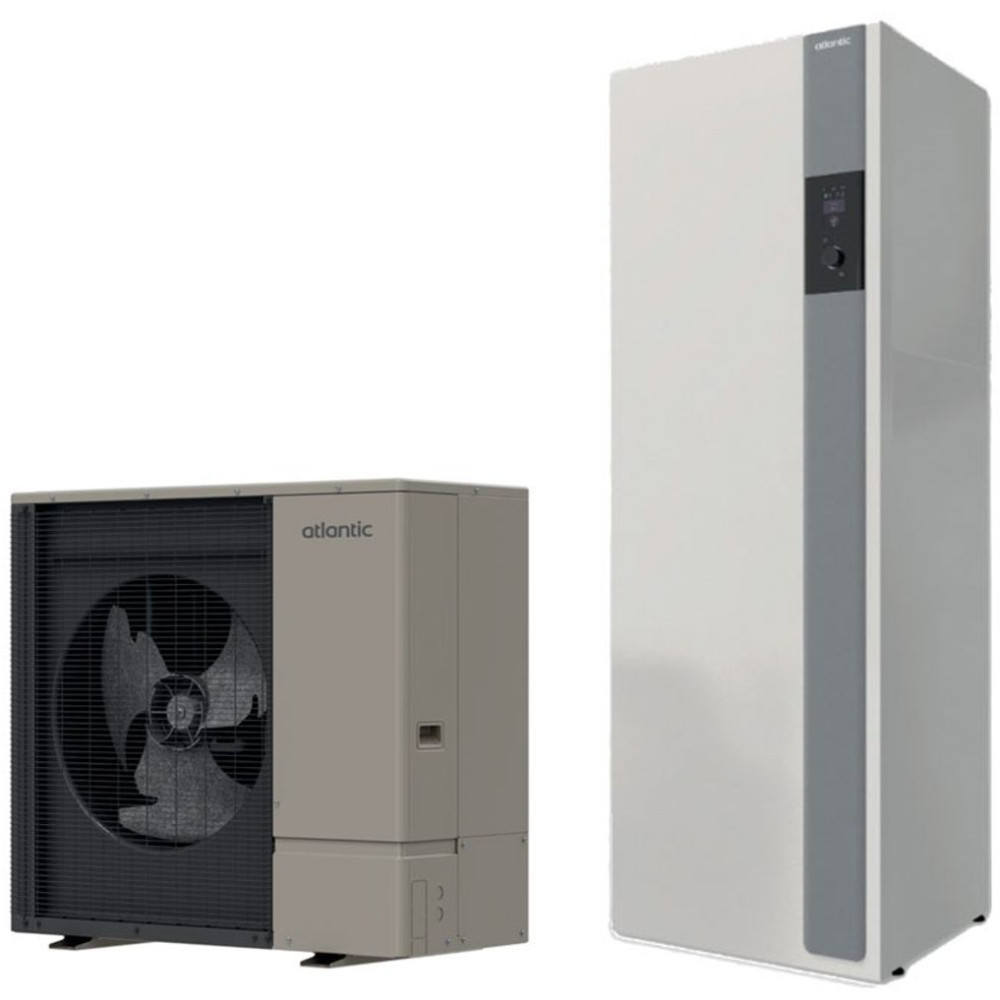Šilumos siurblys oras/ vanduo Atlantic Alfea Excellia S Duo A.I. TRI 12, R32 (024257, 701300, 075600)