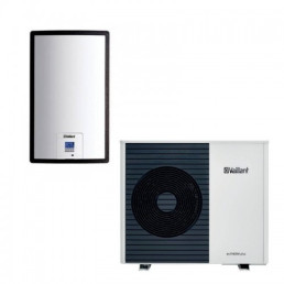 Šilumos siurblys oras/ vanduo aroTHERM R290 VWL 125/ 6 A 230V (monoblokas) - 12,5 kW, COP 5
