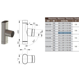 SWO trišakis HeatUp NP d.180/ 110x230 (H311 2 2001 0180 085)