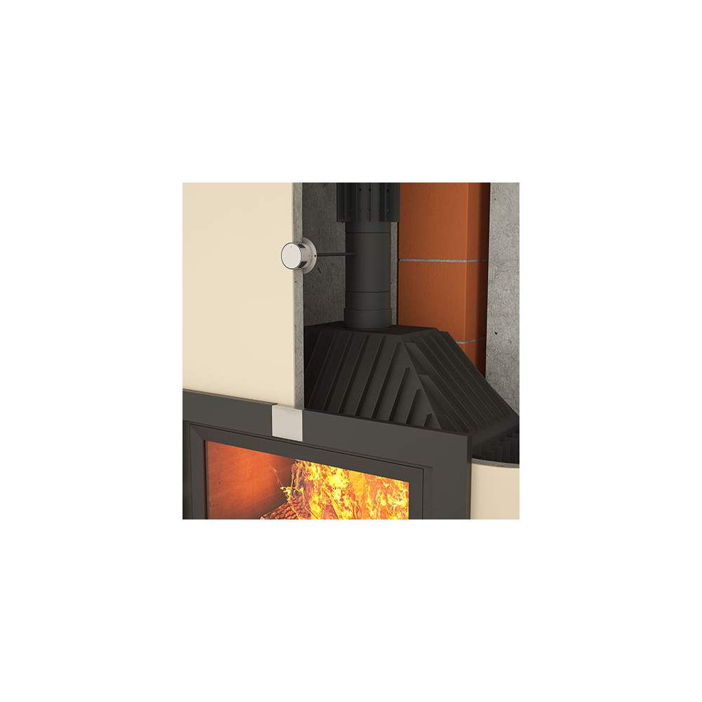 Sklendės rankenėlė SZKZ-REG-OK, juoda