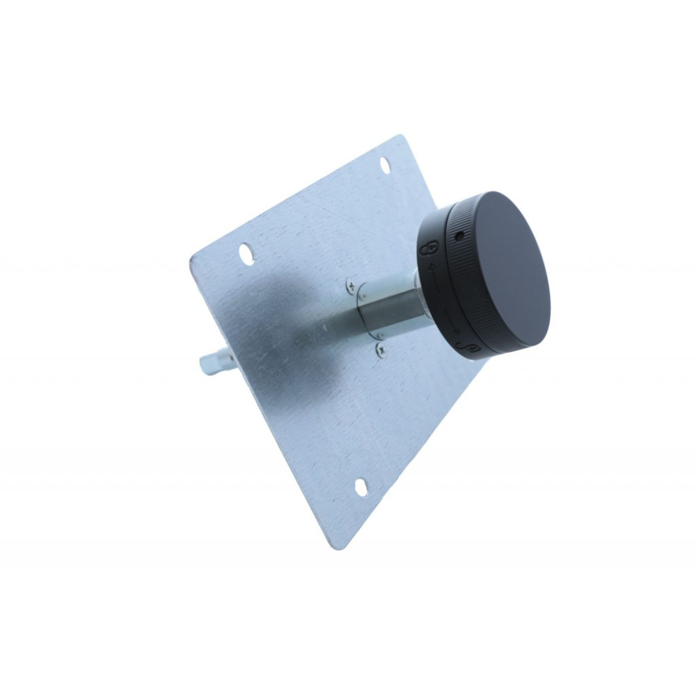 Sklendės rankenėlė SZKZ-REG-OS/ N, juoda, virštinkinė