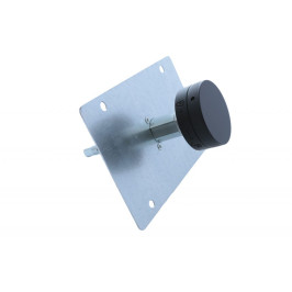 Sklendės rankenėlė SZKZ-REG-OS/ N, juoda, virštinkinė