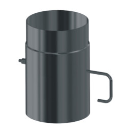 SZK sklende vamzdyje 150/ 0,5m-CZ2(ML) trump. rankenėlė pilka (shirt handle)