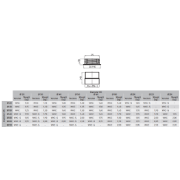 Sienos perėjimas 120/ 120 keramikiniams kaminams