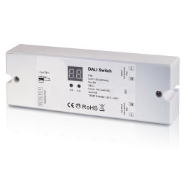 DALI sistemos 100-240V jungiklis, 5A, vieno kanalo, Sunricher