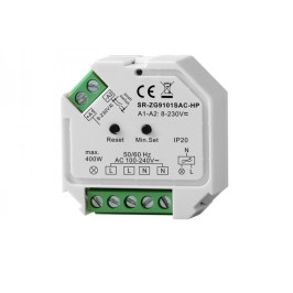 Apšvietimo valdiklis ZigBee 100-240Vac 200W TRIAC, Sunricher