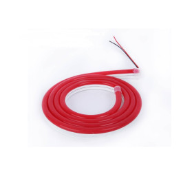 LED juosta NEON FLEX 24Vdc, 7.2W/ m, 120LED/ m, raudona, 6x12mm, 5m ritė, IP67