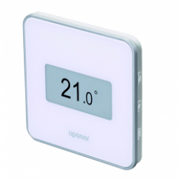 Uponor Smatrix Wave termostatas stilingas skaitm. + drėg. d. T-169 baltas
