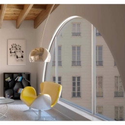 Profilis aliuminis anoduotas LED juostoms, lenkiamas, ARC12, 2m, TOPMET