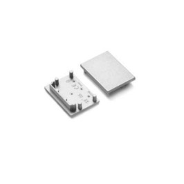 LED profilio VARIO30-05 aklės, 2vnt pilka, TOPMET