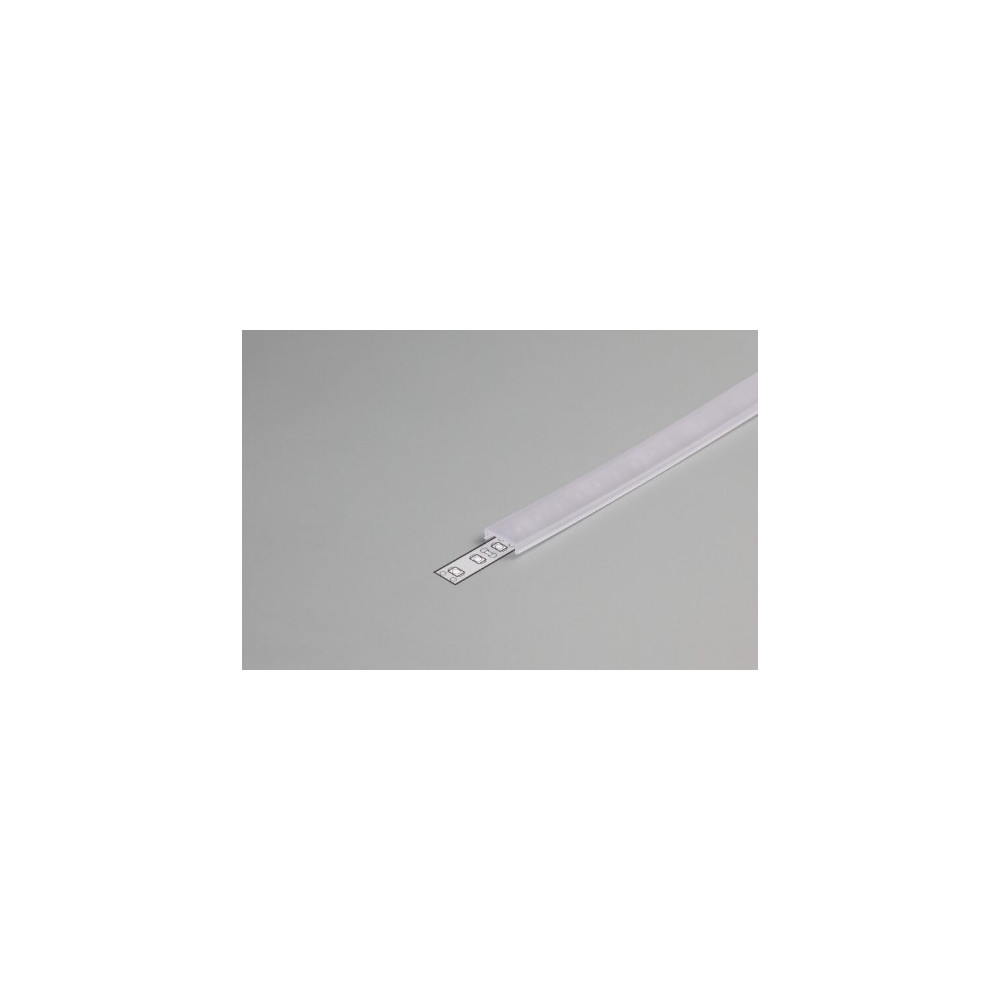 LED profilio dangtelis C click profiliui ARC12 , 2m, baltas, TOPMET