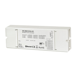 LED valdiklis, 12-48V, 5x8A, RGB +CCT, SR-BUS serija, Bluetooth +RF, Sunricher