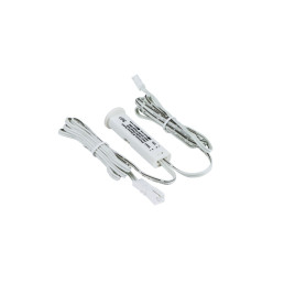 LED jungiklis 12-24Vdc, 2A, su IR jutikliu, baldinis, įleidžiamas Ø14mm, dviejų funkcijų