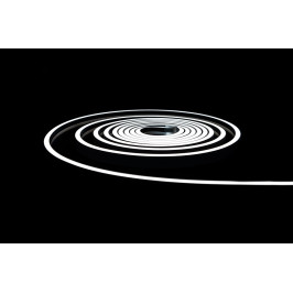 LED juosta NEON FLEX 24Vdc, 9.6W/ m, 120LED/ m, 6x12mm neutraliai balta, 10m ritė, IP67, AKTO