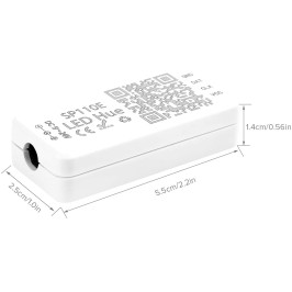 LED skaitmeninės juostos valdiklis 5-24V, Bluetooth, 1024 PIX