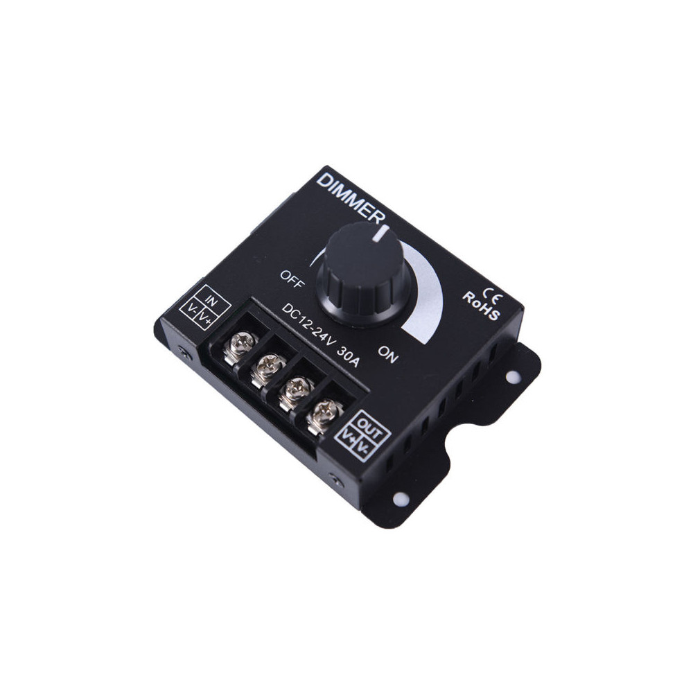LED juostų valdiklis PWM 12-24Vdc 30A 360-720W