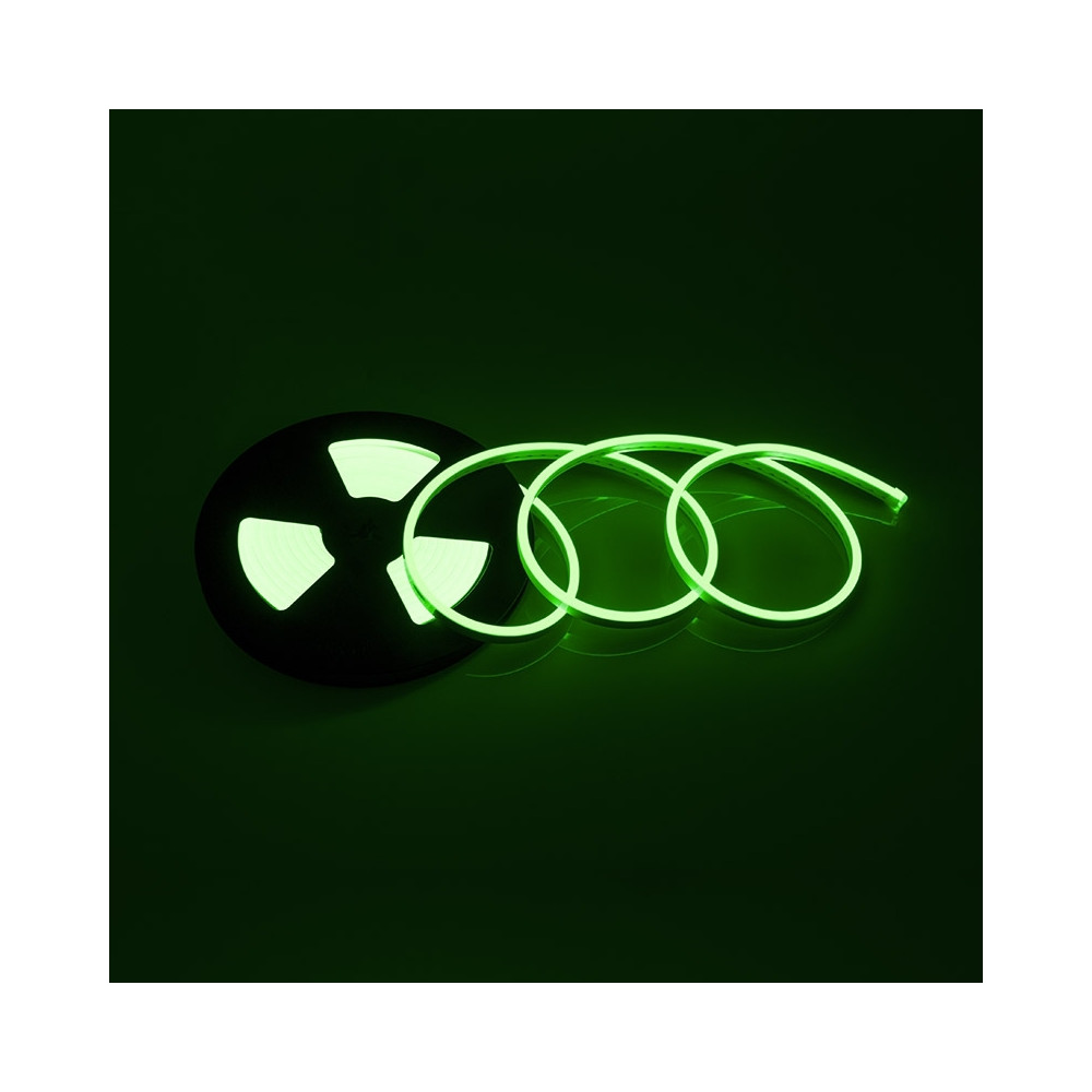 LED juosta NEON FLEX, 5m ritė, 12Vdc, 11W/ m, IP65, žalia, karpoma 1cm, Design Light