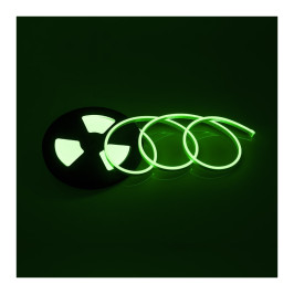 LED juosta NEON FLEX, 5m ritė, 12Vdc, 11W/ m, IP65, žalia, karpoma 1cm, Design Light