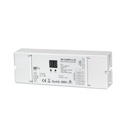 DALI DT8 sistemos apšvietimo valdiklis 12-36Vdc, RGBW / CCT šiltai / šaltai balta, su ekranu, Sunricher