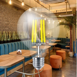 LED lemputė E27 230V G95 8W 806lm, FILAMENT, šiltai balta 2700K, pritemdoma