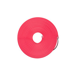 LED juosta NEON FLEX 12Vdc, 7.2W/ m, karpoma 1cm, Raudona, 6x12mm, 5m ritė, IP67