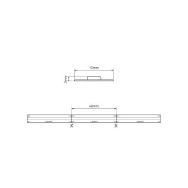 LED juosta 24Vdc, 14W/ m, COB 528LED/ m, 1400lm, neutraliai balta 4000K, IP66, 180°, LED LINE