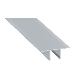 Profilis aliuminis anoduotas LED juostoms įleidžiamas, priglaistomas, FALCO, 3m