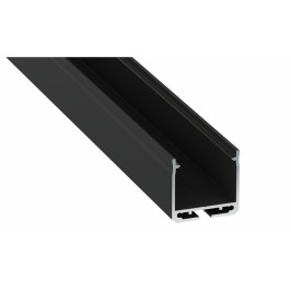 LED profilis DILEDA 2.02m juodas, lakuotas