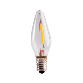 LED lemputės E10 žemos įtampos 0.2W 8-55V, 0.2W 12lm, 2100K, 3vnt. skaidrios