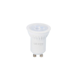 Lemputė LED GU11 230V 3W 330lm 38° šiltai balta 2700K, keramikinė