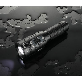 Nardymo žibintuvėlis, 10W CREE XML2, 770lm, IPX8, su 18650 įkraunama baterija ir krovikliu